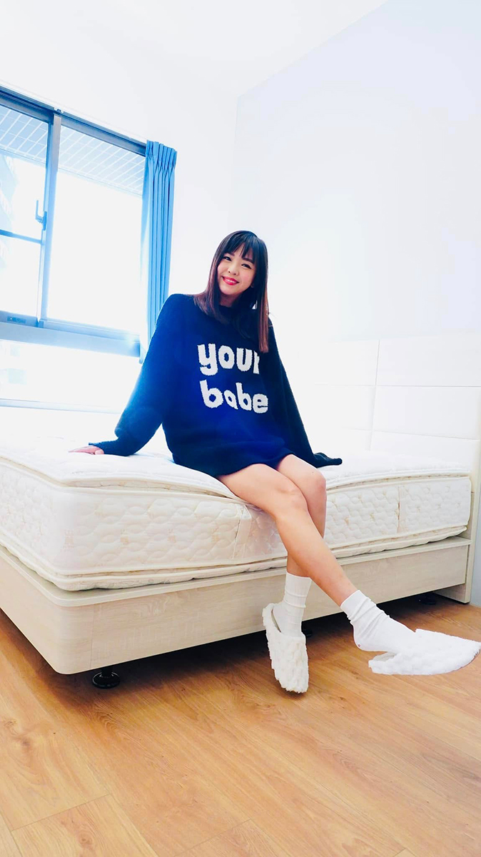 財經主播許娸雯 床墊推薦