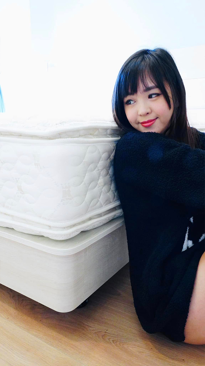 財經主播許娸雯 床墊推薦